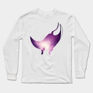 Space stingray, orion nebula Long Sleeve T-Shirt